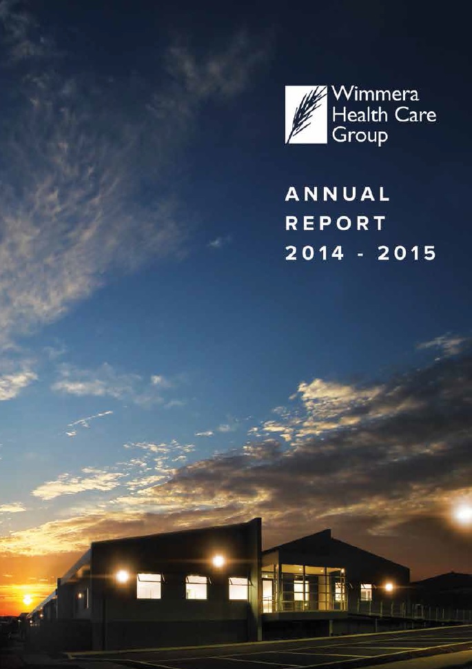 Annual Report Cover 2014 2015